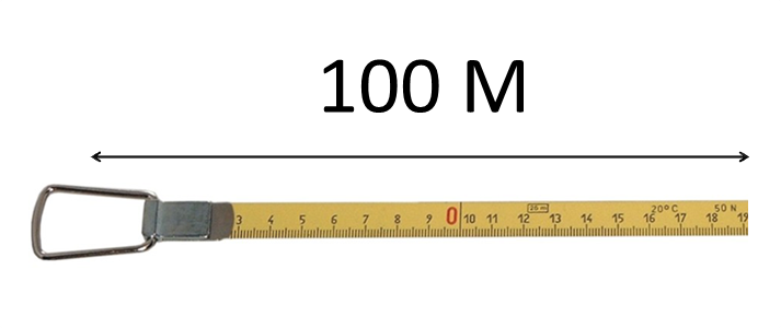 Décamètres 100 m
